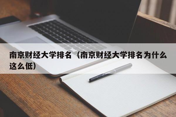 南京财经大学排名（南京财经大学排名为什么这么低）